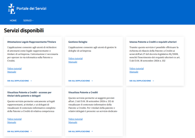 Patente a crediti: le guide e le informazioni dell’Ispettorato Nazionale del Lavoro